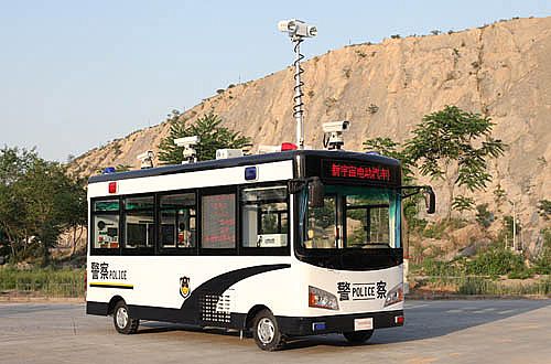 移動警務(wù)室YDEV5600JW外觀（右前45度位展示）